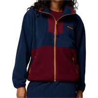 Columbia forro polar mujer Sequoia Grove Full Zip Fleece vista frontal