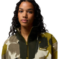 Columbia forro polar mujer Sequoia Grove Printed Half Zip 03