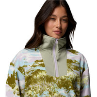 Columbia forro polar mujer Sequoia Grove Printed Half Zip 03