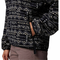 Columbia forro polar mujer Sequoia Grove Printed Half Zip 04