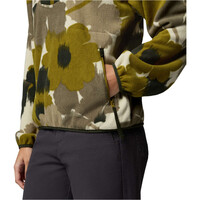 Columbia forro polar mujer Sequoia Grove Printed Half Zip 04