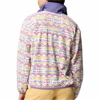 Columbia forro polar mujer Sequoia Grove Printed Half Zip vista trasera