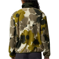 Columbia forro polar mujer Sequoia Grove Printed Half Zip vista trasera