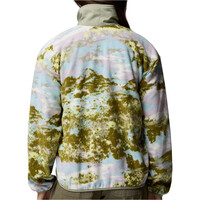 Columbia forro polar mujer Sequoia Grove Printed Half Zip vista trasera