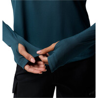 Columbia forro polar mujer Stealth Spring LS Half Zip Tee 04