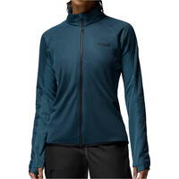 Columbia forro polar mujer Summit Step Full Zip vista frontal