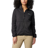 Columbia forro polar mujer Sweater Weather Full Zip II vista frontal