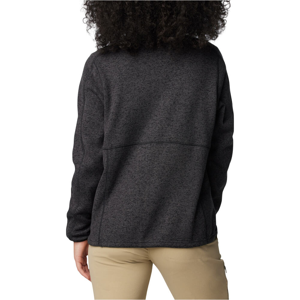 Columbia forro polar mujer Sweater Weather Full Zip II vista trasera