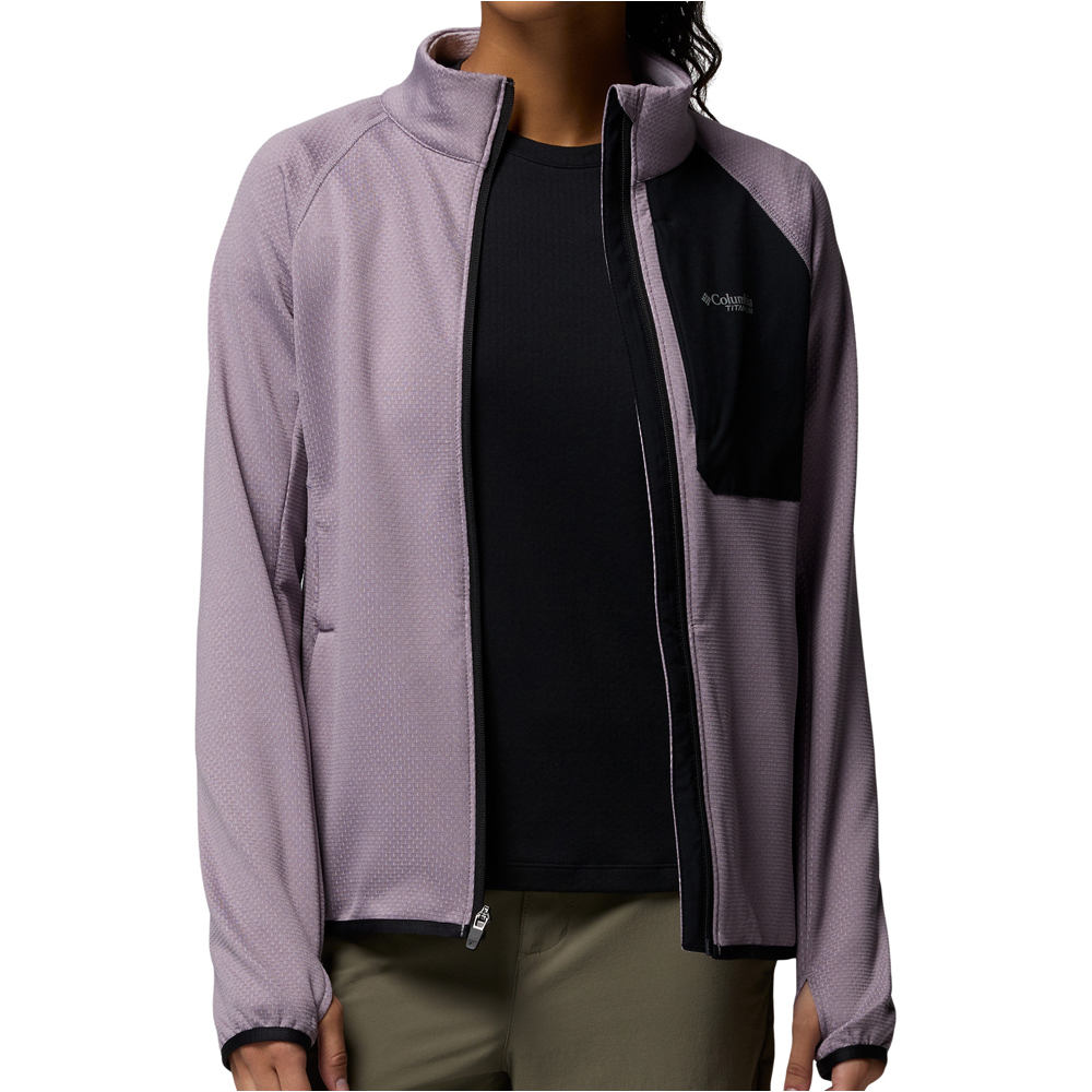 Columbia forro polar mujer Triple Canyon Grid Fleece FZ 03