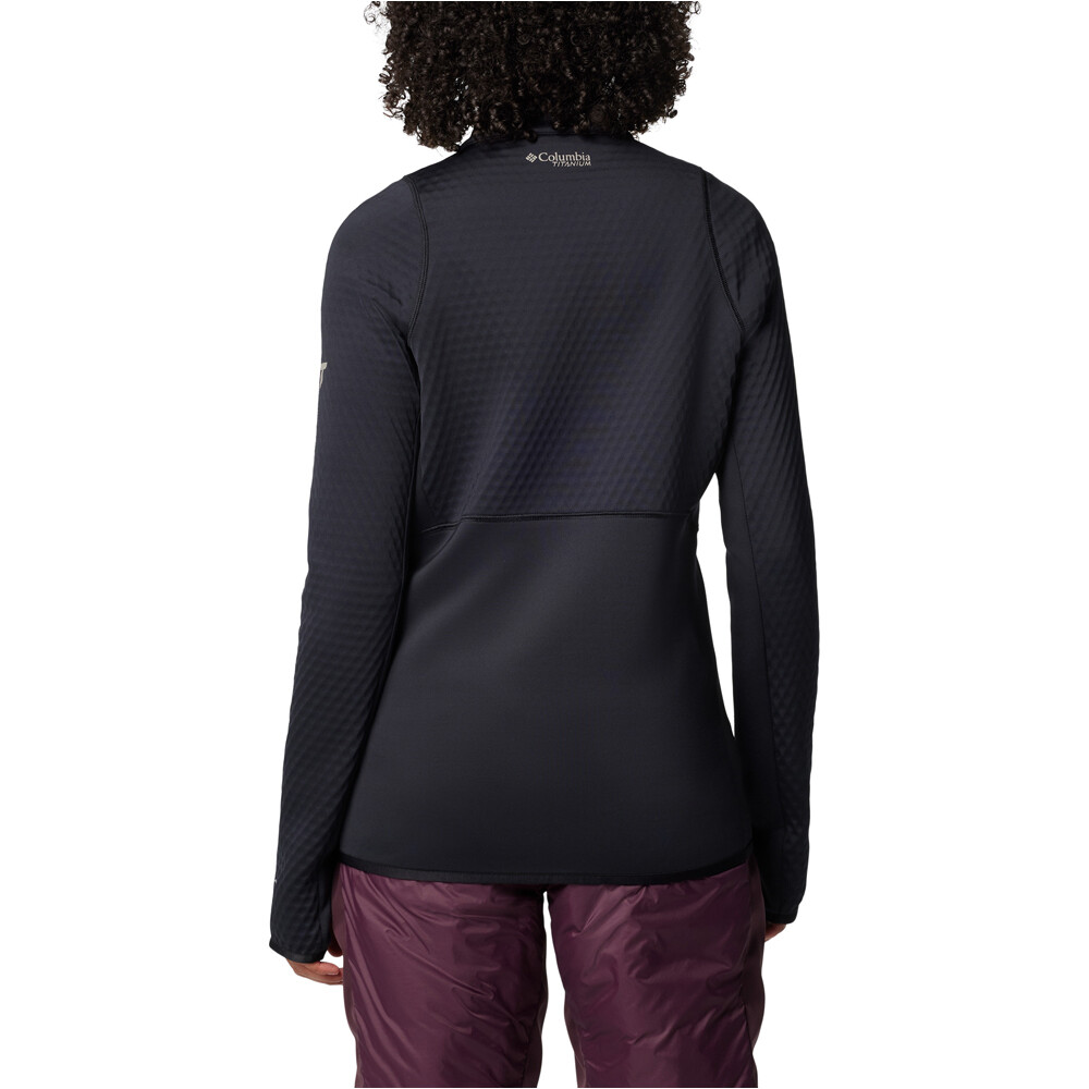 Columbia forro polar mujer Triple Canyon Grid Fleece FZ vista trasera
