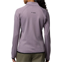 Columbia forro polar mujer Triple Canyon Grid Fleece FZ vista trasera