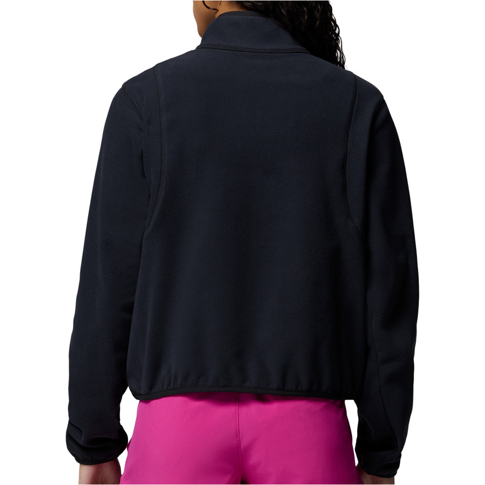 Columbia forro polar mujer Vital Valley Fleece Half Zip vista trasera