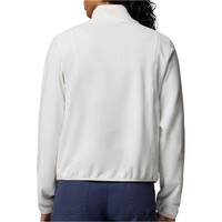 Columbia forro polar mujer Vital Valley Fleece Half Zip vista trasera