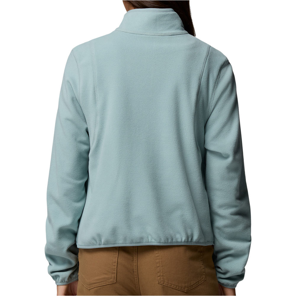 Columbia forro polar mujer Vital Valley Fleece Half Zip vista trasera