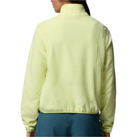 Columbia forro polar mujer Vital Valley Fleece Half Zip vista trasera