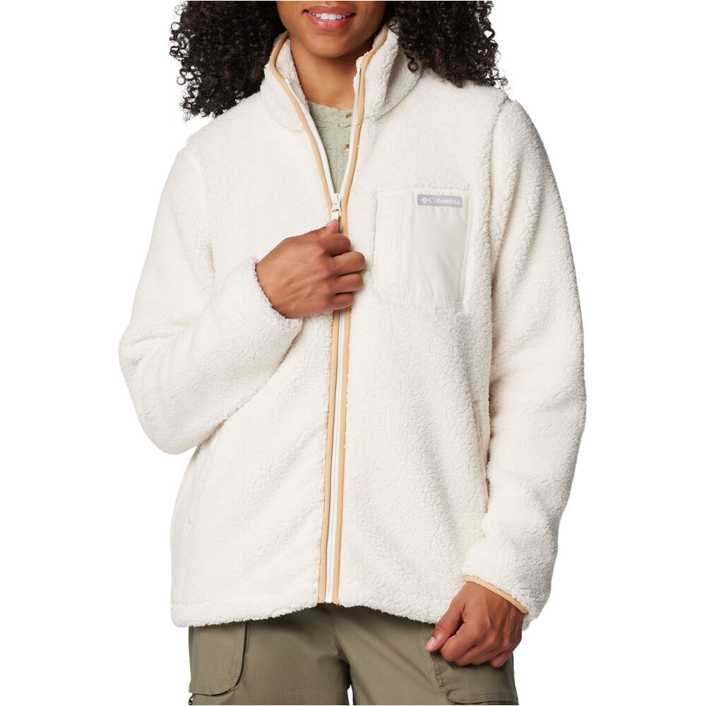 Columbia forro polar mujer West Bend Full Zip II vista detalle
