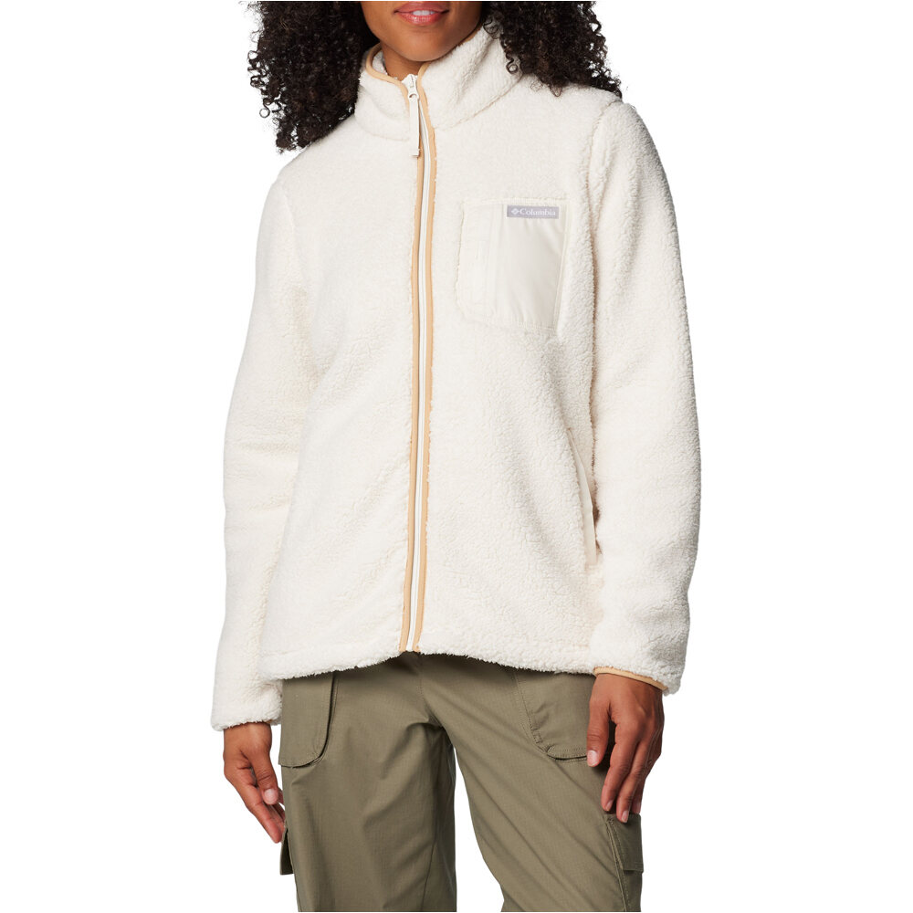 Columbia forro polar mujer West Bend Full Zip II vista frontal