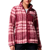 Columbia forro polar mujer West Bend Print Full Zip II vista frontal