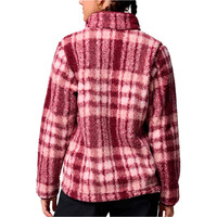 Columbia forro polar mujer West Bend Print Full Zip II vista trasera