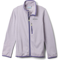 Columbia forro polar niño Essential Hike Grid Fleece Full Zip vista frontal