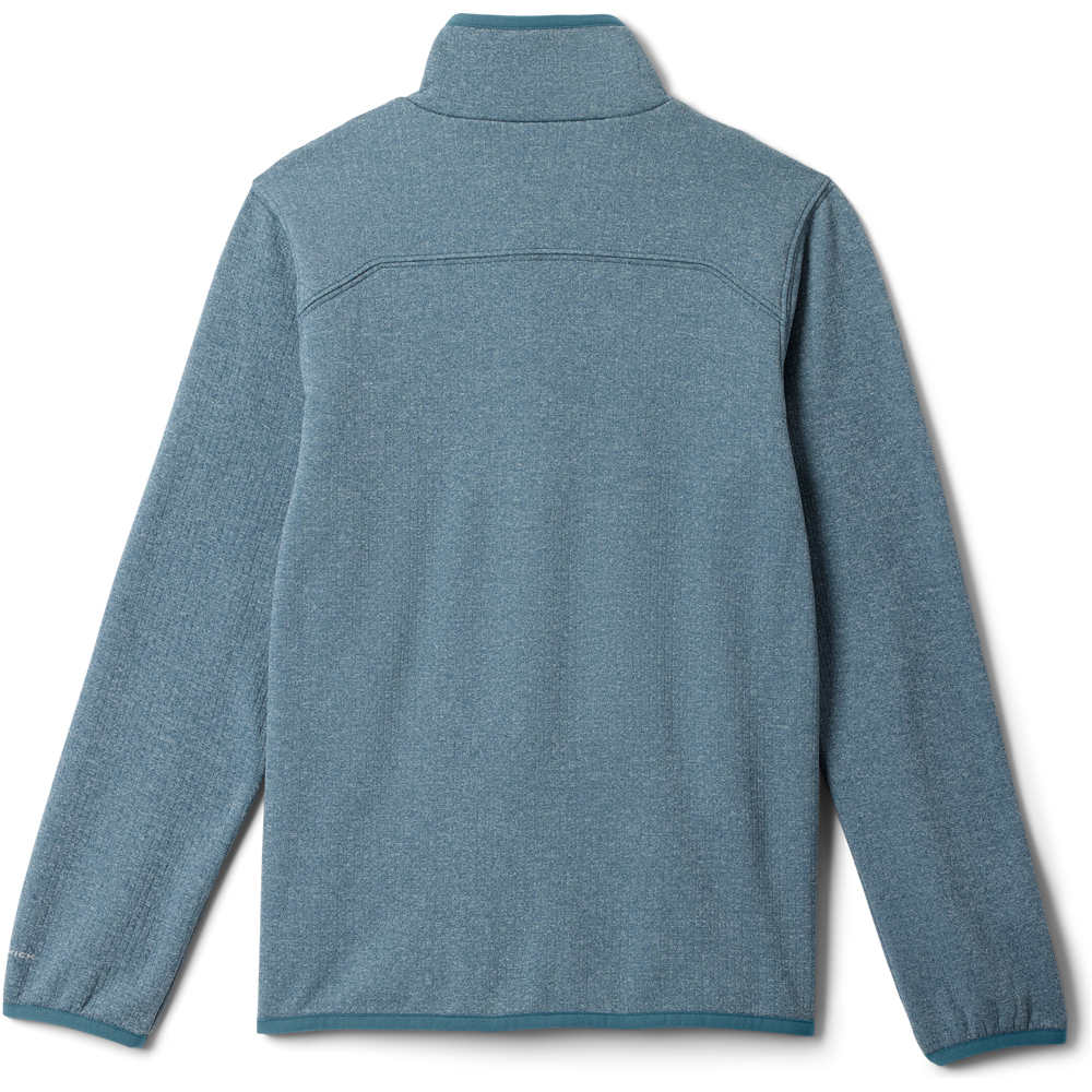 Columbia forro polar niño Essential Hike Grid Fleece Full Zip vista trasera