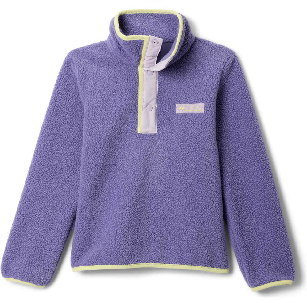 Columbia forro polar niño Helvetia II Half Snap Fleece vista frontal