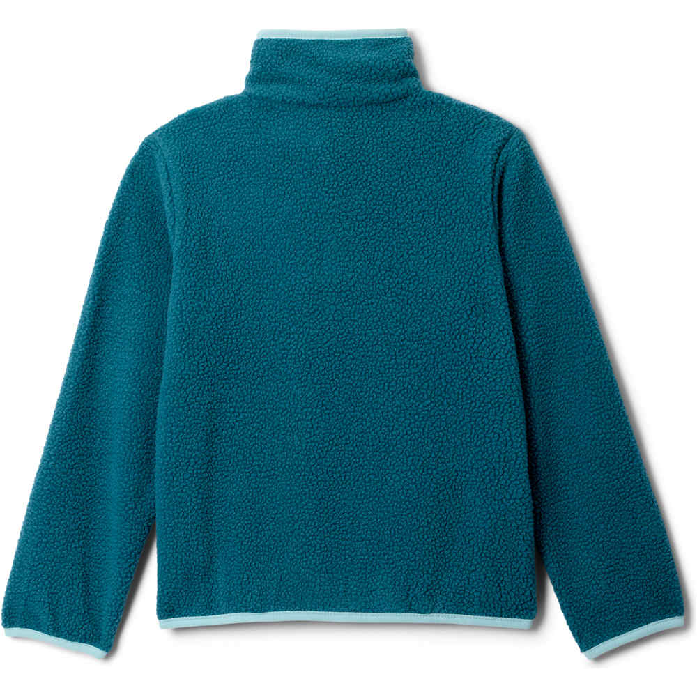 Columbia forro polar niño Helvetia II Half Snap Fleece vista trasera