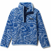 Columbia forro polar niño Helvetia II Printed Half Snap Fleece vista frontal