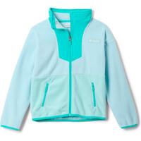 Columbia forro polar niño Sequoia Grove Full Zip Fleece vista frontal