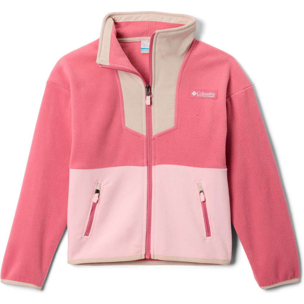 Columbia forro polar niño Sequoia Grove Full Zip Fleece vista frontal