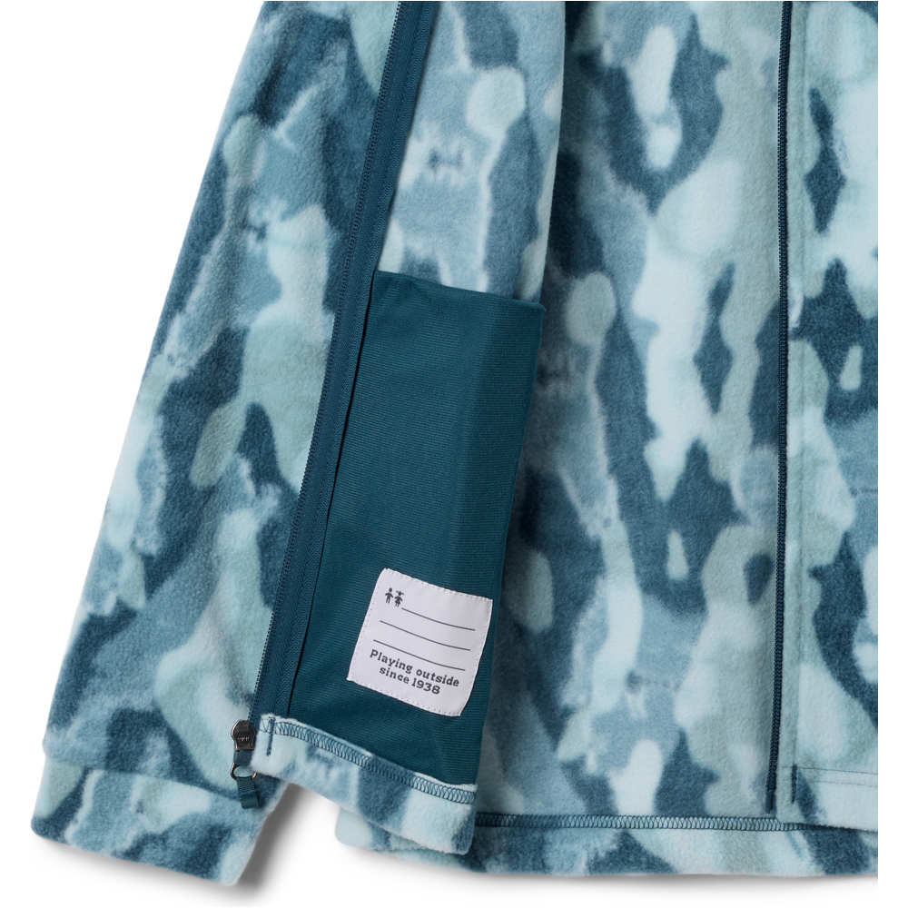 Columbia forro polar niño Zing III Fleece vista detalle