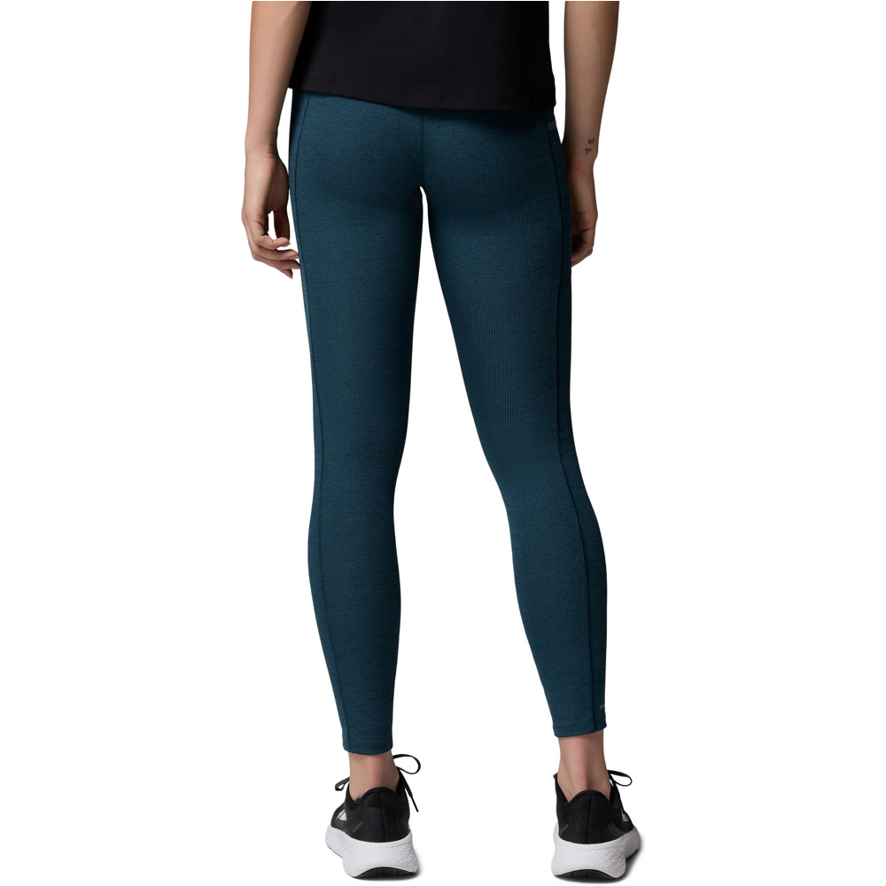 Columbia mallas trail running largas mujer Columbia Move Legging vista trasera