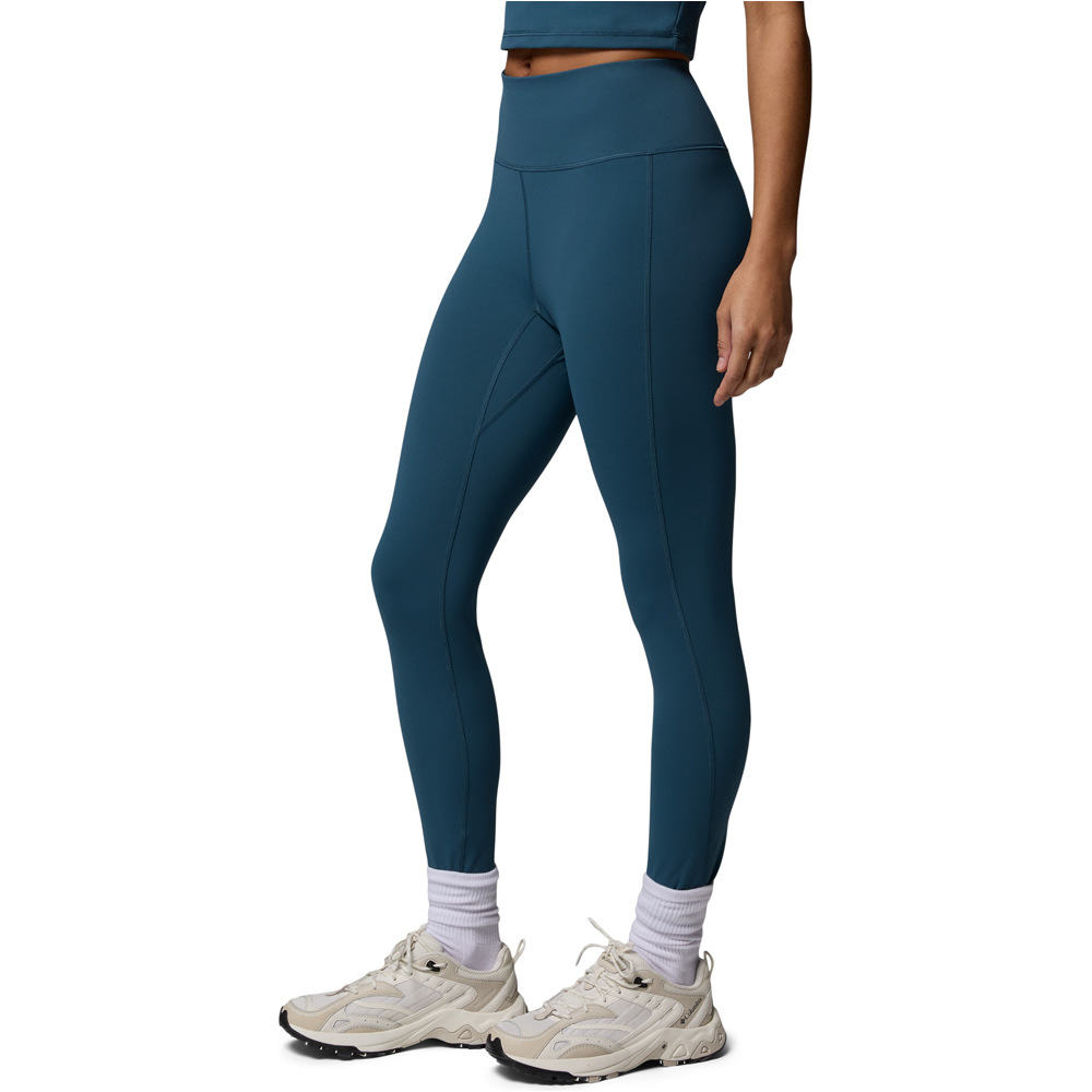 Columbia mallas trail running largas mujer Loneridge Legging vista detalle