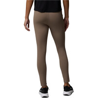 Columbia mallas trail running largas mujer Loneridge Legging vista trasera