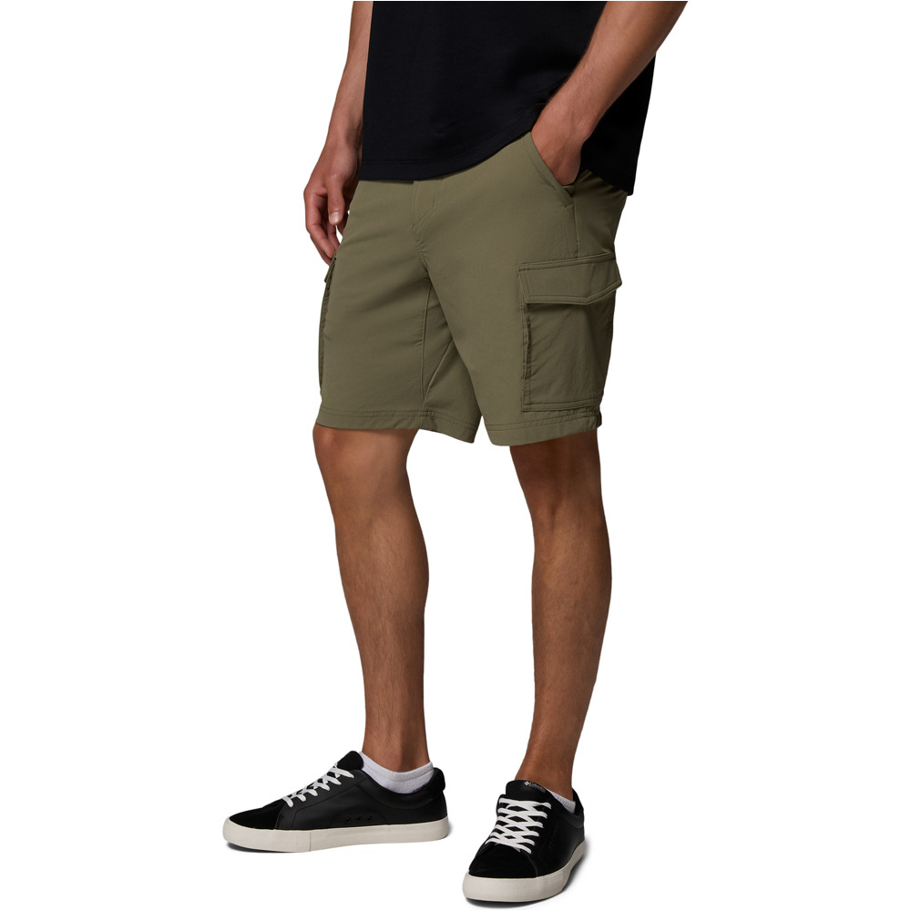 Columbia pantalón corto montaña hombre ROC Tech Cargo Short vista detalle