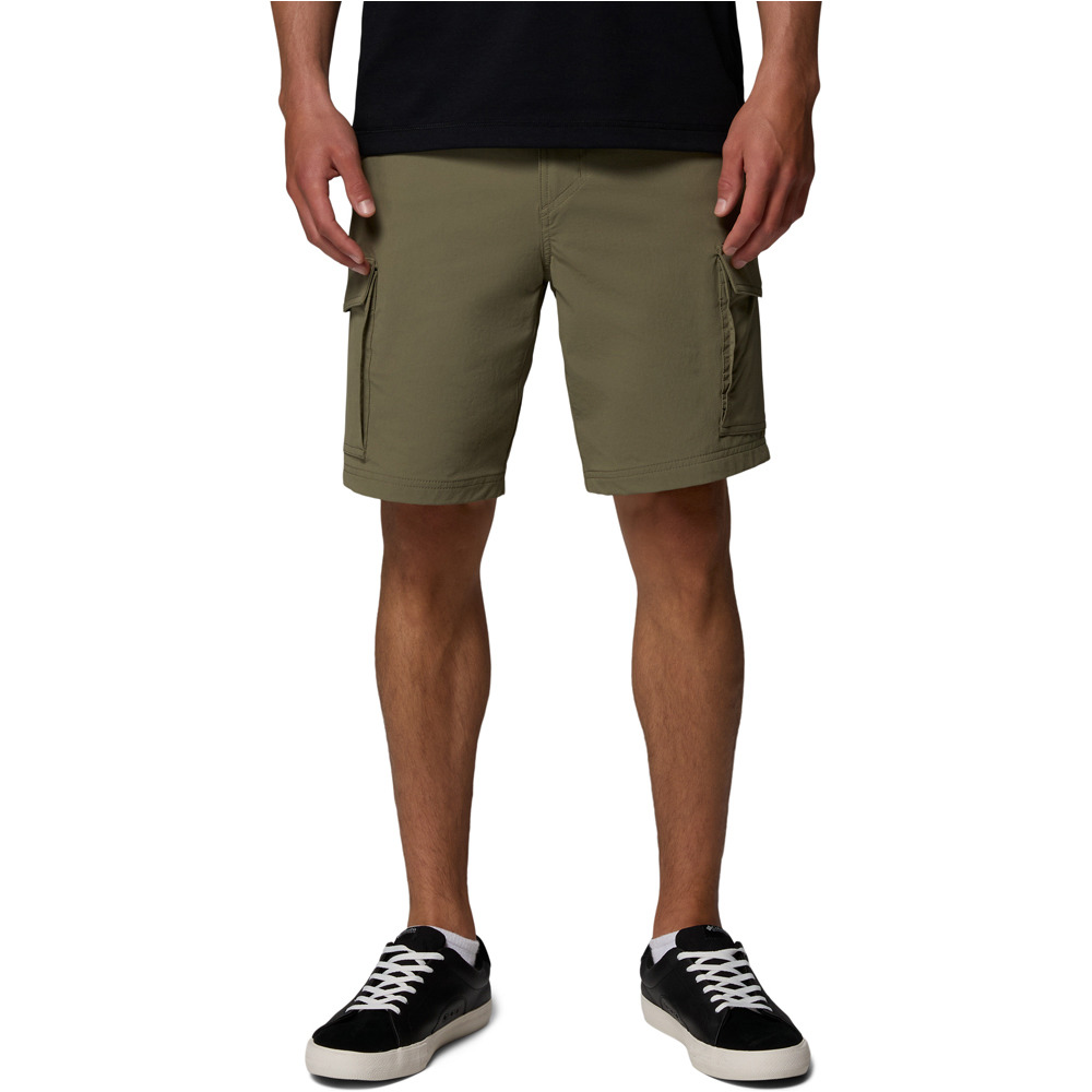 Columbia pantalón corto montaña hombre ROC Tech Cargo Short vista frontal