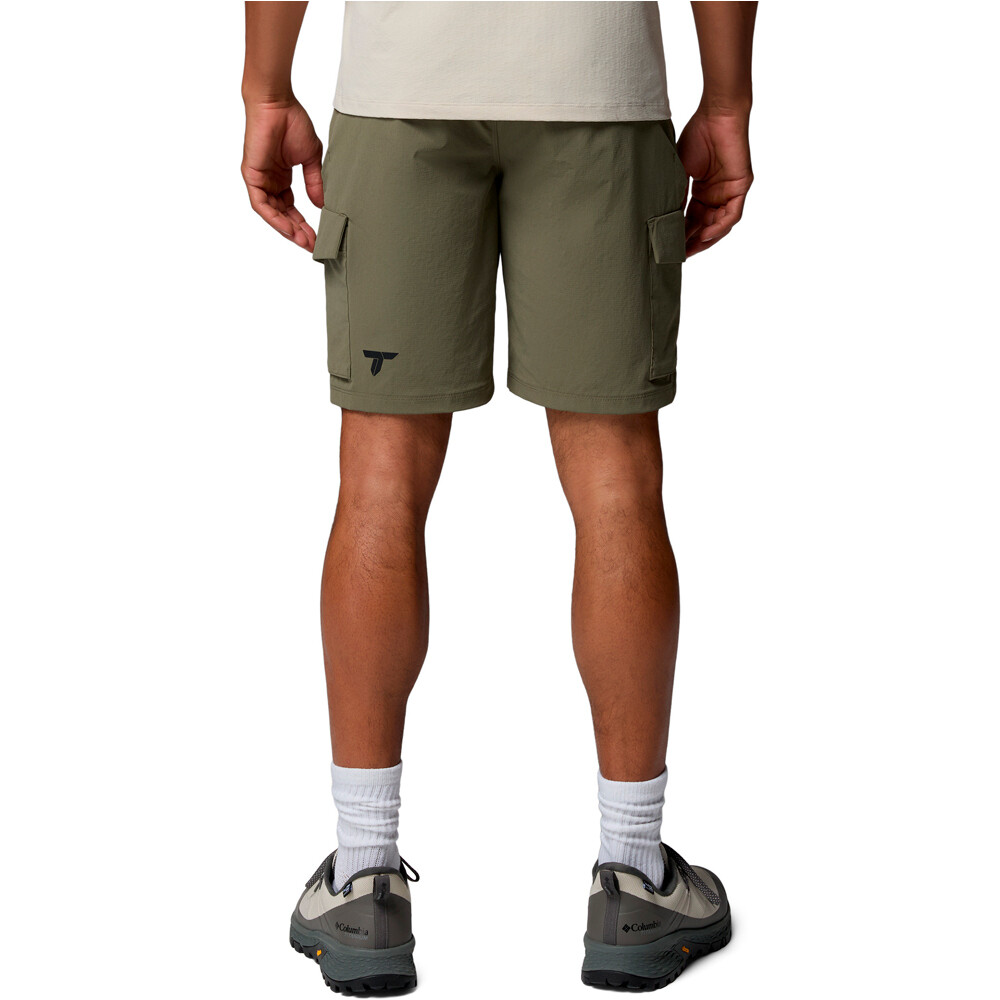 Columbia pantalón corto montaña hombre Silver Ridge  Elite Short vista trasera