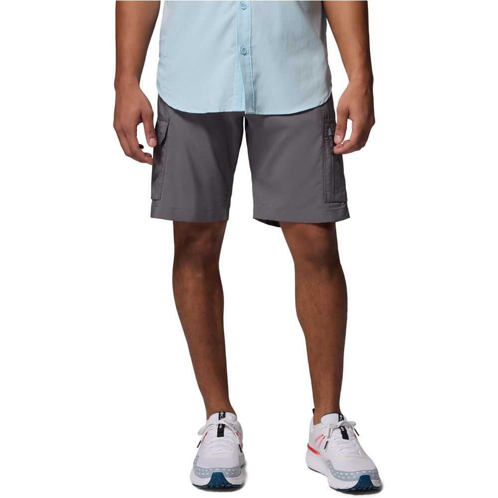 Columbia pantalón corto montaña hombre Silver Ridge  Utility Cargo Short vista frontal