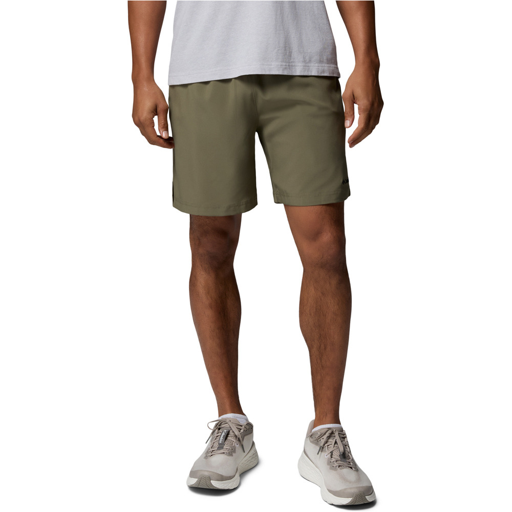 Columbia pantalón corto montaña hombre Vital Valley Short vista frontal