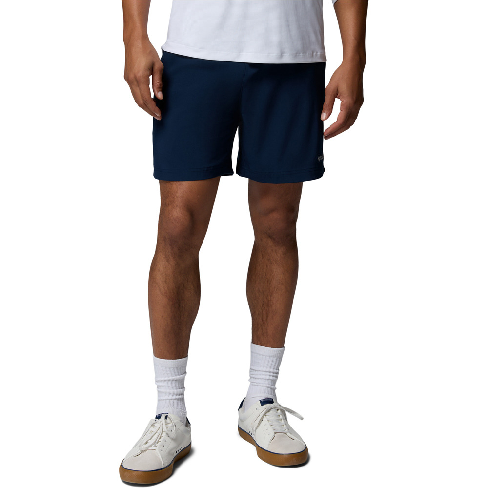 Columbia pantalón corto montaña hombre Vital Valley Short vista frontal