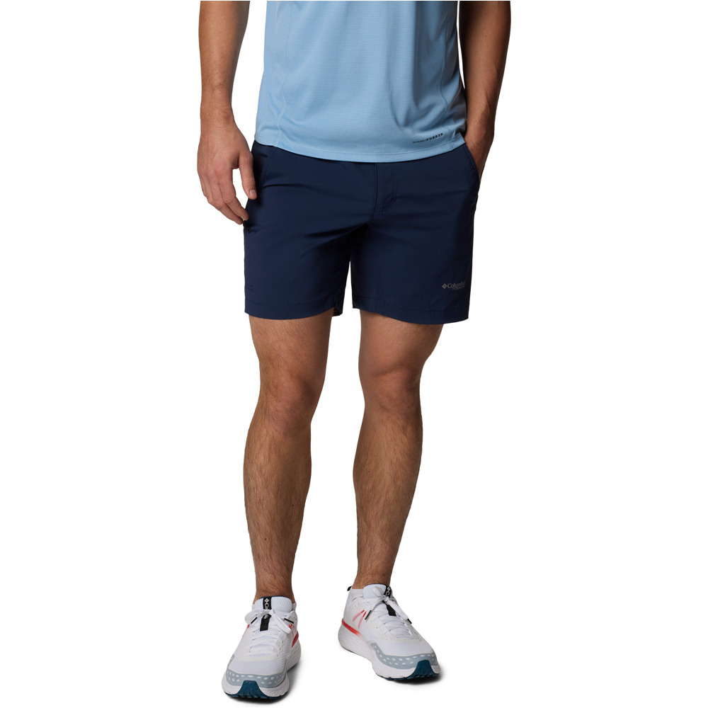 Columbia pantalón corto montaña hombre Wanoga Lightweight Short vista frontal
