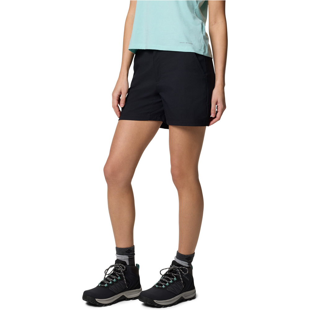 Columbia pantalón corto montaña mujer _3_Leslie Falls  Short II vista detalle
