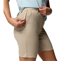 Columbia pantalón corto montaña mujer Leslie Falls  Long Short II 04