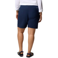 Columbia pantalón corto montaña mujer Leslie Falls Long Short II vista trasera