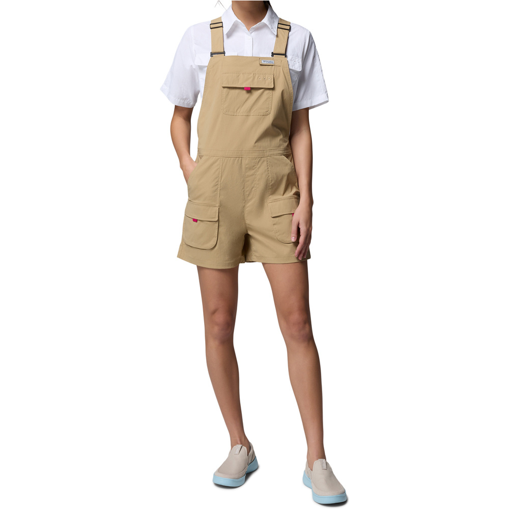 Columbia pantalón corto montaña mujer PFG Open Water Short Overall vista frontal