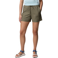 Columbia pantalón corto montaña mujer ROC Ripstop Short vista frontal