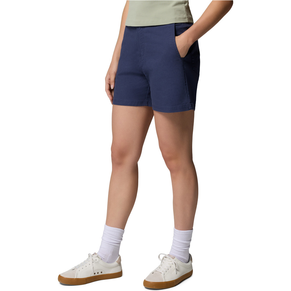 Columbia pantalón corto montaña mujer ROC Short vista detalle
