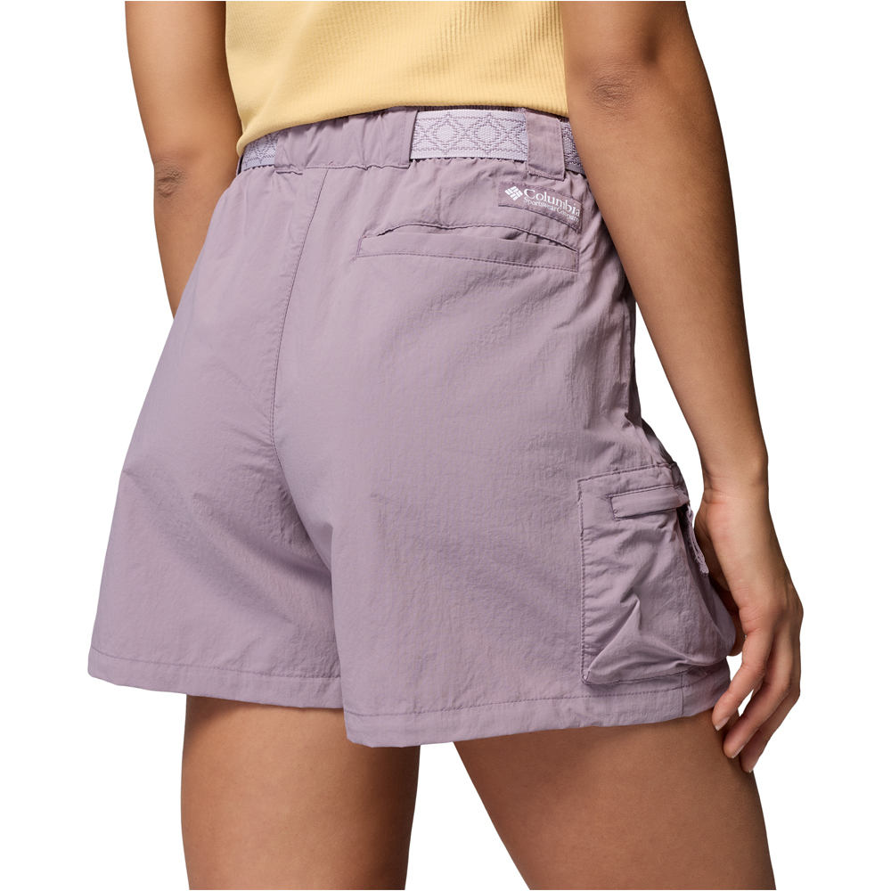 Columbia pantalón corto montaña mujer Sequoia Grove  Woven Short 04