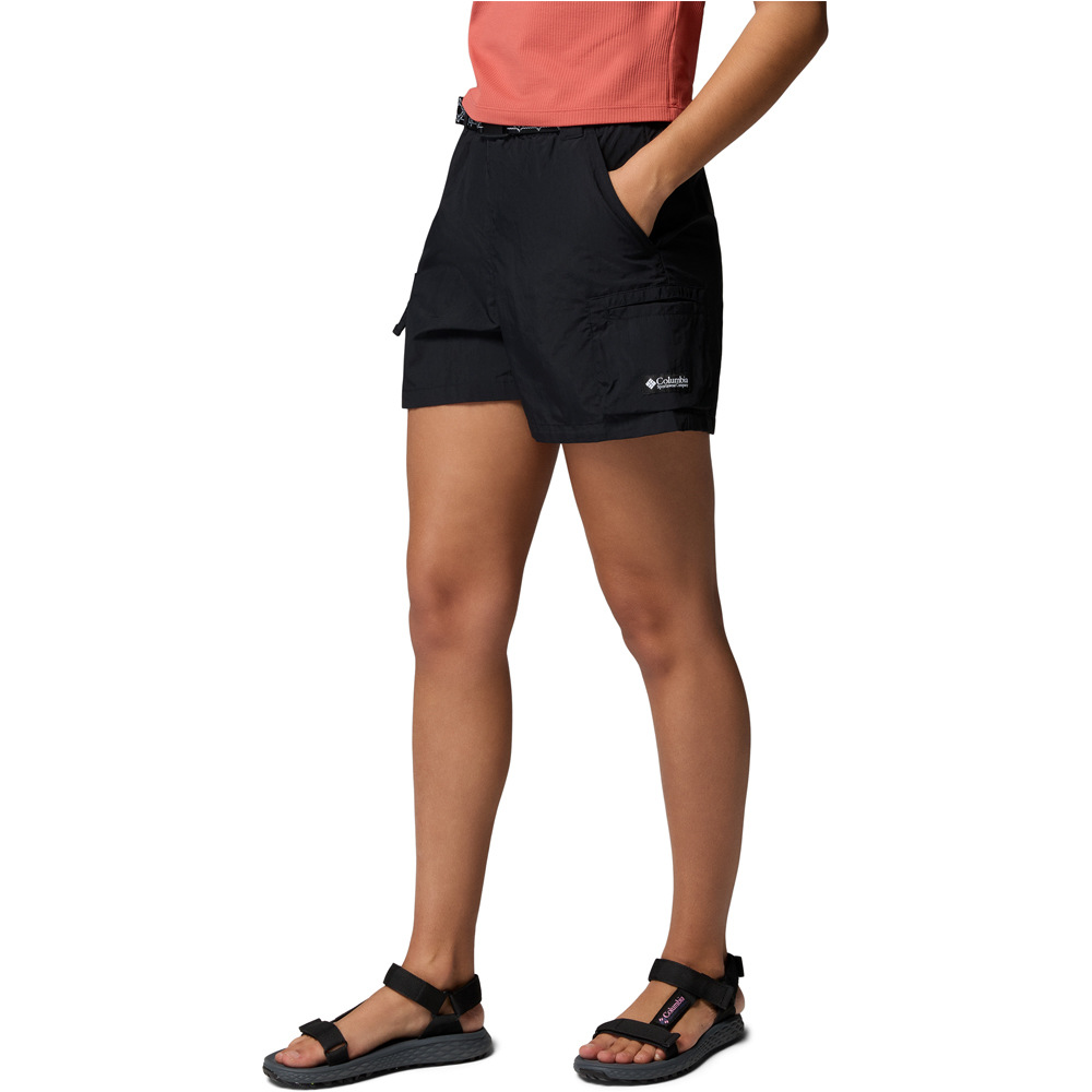 Columbia pantalón corto montaña mujer Sequoia Grove  Woven Short vista detalle
