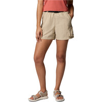 Columbia pantalón corto montaña mujer Sequoia Grove  Woven Short vista frontal
